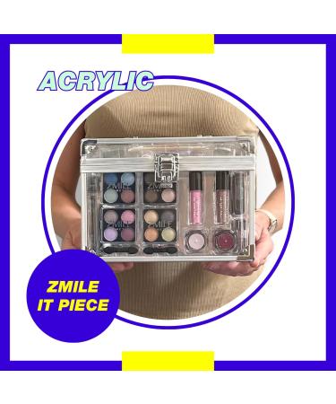 Zmile Cosmetics Acrylic Transparent Case | Vegan Makeup Set for Travel & Gifting - Buy Online on GoSupps.com