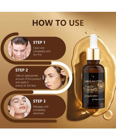Olavitas Face Serum Liquid Solution Anti Aging Serum Liquid Solution Serums for Wrinkles Intensely Firms Skin Smoothes Wrinkles and Dine Lines Natural and Non-irritating - Buy Online on GoSupps.com