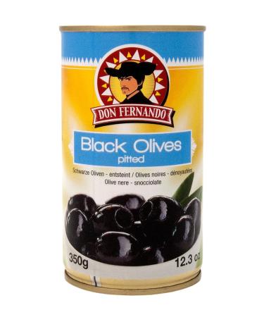 Blackened olives pitted 350 g