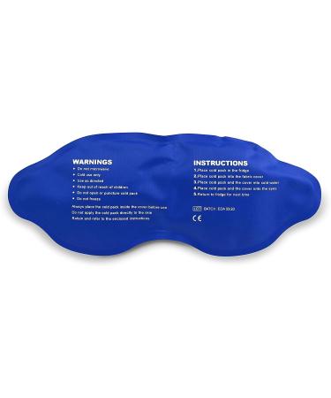 The Eye Doctor Allergy - Cold Eye Compress for Inflammation, Puffy Eyes, Headaches & Migraines. Reusable Gel Mask for Soothing Relief - Cold Therapy - Buy Online on GoSupps.com