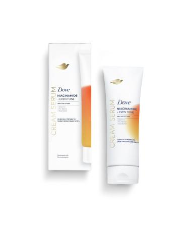 Dove Cream Serum Niacinamide + Even Tone for Dark Spots and Uneven Tone with Vitamin C Pro-Retinol and Shea Butter 8 oz