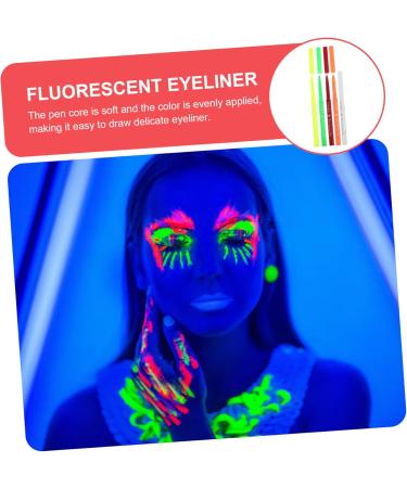 NOLITOY 25 Pcs Halloween Paint Pen Eye Liner Eyeliner Fluorescence Women Makeup Tool Eyeliner Pencil Plastic 12.00X0.80X0.80CMx5pcs Assorted Colorx5pcs - Buy Online on GoSupps.com