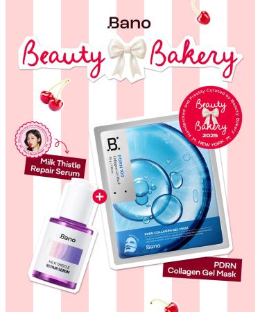 BANOBAGI Milk Thistle Repair Serum | Korean Skin Care Face Moisturizer Hydrating Serum for Face | Korean Moisturizer Skin Firming Face Serum for Glowing Skin w/ 70% Burdock Root Extracts (1.01 oz) - Buy Online on GoSupps.com