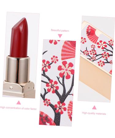 HAPINARY 2pcs Chinese Style Lipstick Non-stick Cup Lipsticks Moisturizing Lipstick Hydrating Lipstick Polymer Clay Cane Lipstick for Lady Lipstick for Women Set Shell Plastic Water Proof 1 count (Pack of 1) As Shown 12 - Buy Online on GoSupps.com