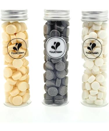 90 Toothpaste Tablets - Eco-Friendly Glass Tube | Travel & Daily Use | Nano Hydroxyapatite Fluoride-Free Vegan Mint - Buy Online on GoSupps.com