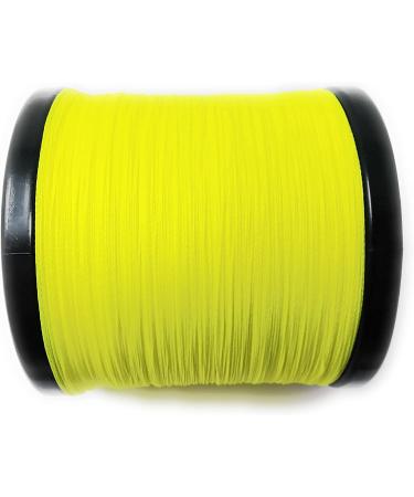 Reaction Tackle Braided Fishing Line - 30 LB Hi Vis Yellow | 500 yards | Pro Grade Power Performance for Saltwater or Freshwater - Buy Online on GoSupps.com
