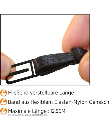 Buy Grip & Bender Mask Holder Set - 4 Extra Short Elastic Mask Extenders with Metal Hooks for Comfort & Relieve Ear Pressure | International Shipping Available - Buy Online on GoSupps.com