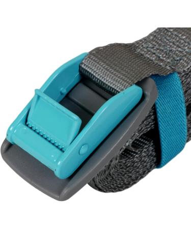 Earth River SUP Tie Down Straps (Two Pack) - Teal | for Paddle Boards, Kayaks, Surfboards & Canoes - Buy Online on GoSupps.com