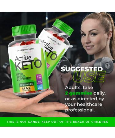 Active Keto ACV Gummies - 30 Days Supply of Advanced Apple Cider Vinegar Gummys for Shark Keto Actives - Buy Online on GoSupps.com