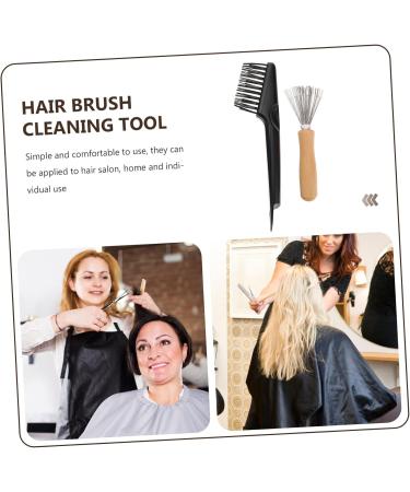MAGICLULU 1 Set Brush Cleaning Tool Hair Cleaning Rake Hairbrush Cleaning Brush Hair Brush Hair Remover Hair Brush Cleaner Comb Cleaning Tool Comb Cleaning Brush - Buy Online on GoSupps.com