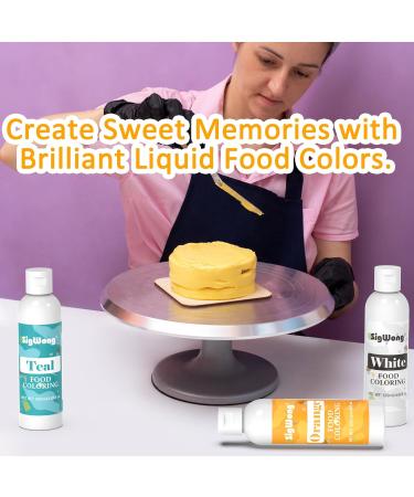 Food Coloring - 120ml Orange Liquid Food Coloring Upgraded Vibrant Tasteless Food Dye for Baking Cooking Dessert Decorating Icing Fondant Cookies Easter Egg Making DIY Supplies - 4.06 Fl.Oz Bottles (Christmas) - Buy Online on GoSupps.com