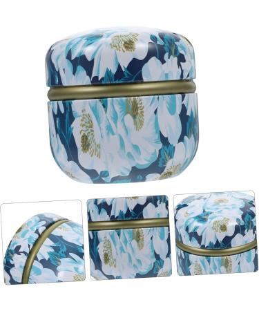OKUMEYR 2pcs Loose Powder Can Round Container with Lid Candle Cans Tea Loose Powder Pot Biscuit Box Baby Tin 1 - Buy Online on GoSupps.com