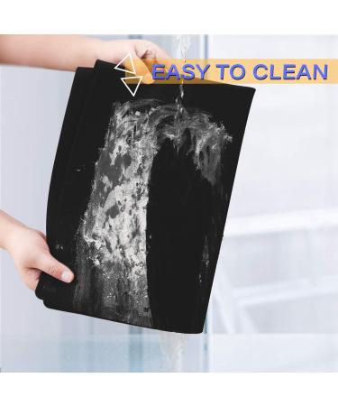 Gartful Black Extra Large Silicone Mat 23.6 x 15.7 inches - Resin Casting Mold, Countertop Protector, Placemat Table Saver Pad - Nonstick & Nonskid - Reusable Craft Sheet - Buy Online on GoSupps.com