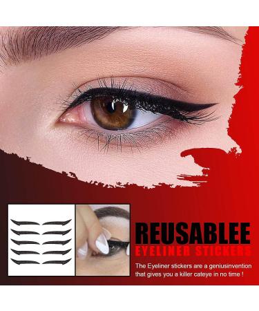 Convinced8 Glitter Eyeliner Stickers - 40Pcs Multicolor Double Eyelid & Instant Eyeliner Stickers - Buy Online on GoSupps.com