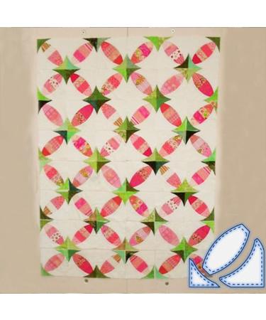 Bouquet Quilt Template Set - Acrylic Cutting Ruler Tool for Quilting and Sewing - Reusable and Durable - Perfect Gift for Sewing Enthusiasts - Buy Online on GoSupps.com