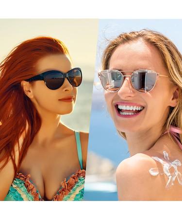 Naapesi 40 Pairs Slide Resistant Glasses Nose Pads - Soft Self-Adhesive Foam D-Shaped Cushions (Skin Color + Black) for Glasses & Sunglasses - Buy Online on GoSupps.com