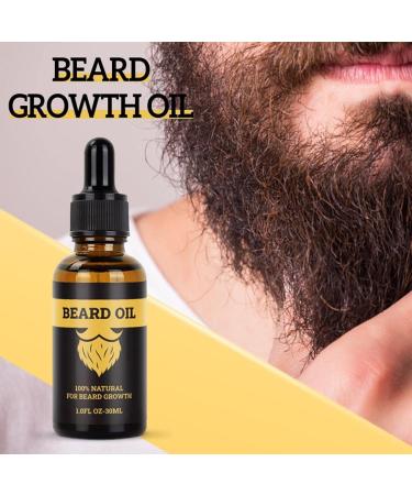  Stronrive Beard Oil and Balm - Balm Men Beard Conditioner 30ml | Smoother softens retains natural moisture for the beard breaks down dry hair softens and - Buy Online on GoSupps.com