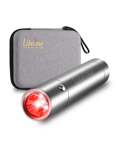 Red Light Therapy for Face and Body Use, Red Light Therapy Device for Joint and Muscle Pain Relief, Handheld LED Infrared Light Therapy Device Improve Face Skin, Neck Back Pain Relief -5 Wavelengths - Buy Online on GoSupps.com