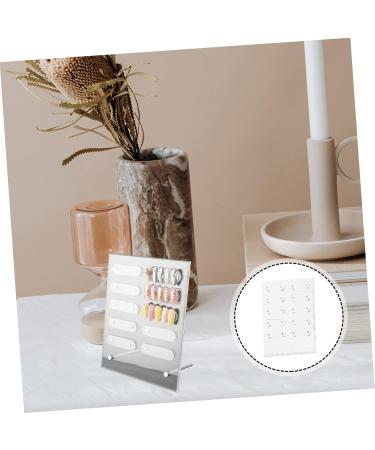 POPETPOP 1 Set Nail Display Board Nail Color Display Book Pegboard Accessories Nails Display Board Nail Art Practice Tool Nail Showing Holder Nail Tools Bracket Manicure Acrylic 20x16cm Transparent 1 - Buy Online on GoSupps.com