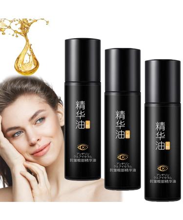 Time Eraser Rollerball for Eyes Under Eye Oil Roller Time Eraser UNDER EYE ROLERBALL TIME ERASER OIL FOR REDUCES Wrinkles Bags Under Eyes Dark Circles and Puffiness Eye Essence Oil (3PCS)