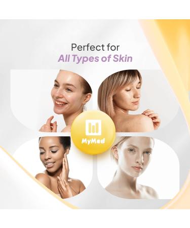 MyMed Dermaplane Oil with Jojoba & Vitamin E for Smooth Radiant Skin - 1.70 Fl Oz Dermaplaning Oil All-Natural for Dermaplaning Perfect for Sensitive Skin For Women - Buy Online on GoSupps.com