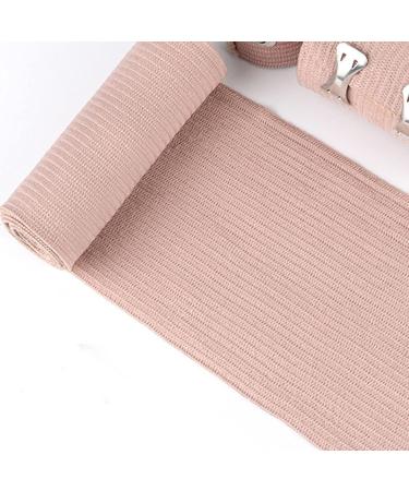 Elastic Bandage Wrap - Skin Color Flexible & Breathable Wound Care (10cm x 4.5m) - Comfortable Knee & Arm Support - Buy Online on GoSupps.com