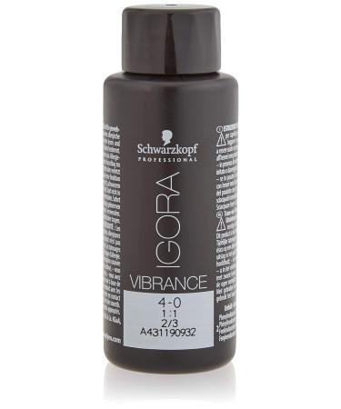 Schwarzkopf Igora Vibrance 4-0 Medium Brown 4-0 medium brown 1 piece (1 pack)