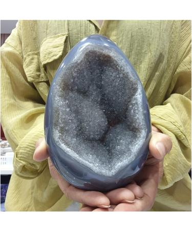 Crystal Natural Agate Stones Crystal Quartz Geode Stones Reiki Gemstone Living Room Decoration 1pc Stone Collection (Size : 250-300g) - Buy Online on GoSupps.com