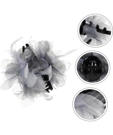 Pearls Organza Flowers Hair Clip Hair Accessories Hair Pin Hair Clips Tiara Beads Hair Clips Hair Clips For Women Metal Bridal Feather Clip On Back Of - Buy Online on GoSupps.com