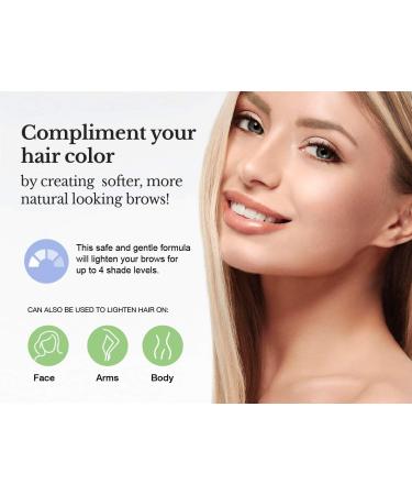 Godefroy Eyebrow Color Lightening Cr me Kit - Single Use Application - Buy Online on GoSupps.com