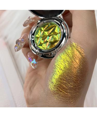 CHARMACY Duochrome Insane Shifters Chameleon Eyeshadow - High-Impact Metallic Eye Look - 100% Vegan & Cruelty Free - 1.9g - Buy Online on GoSupps.com