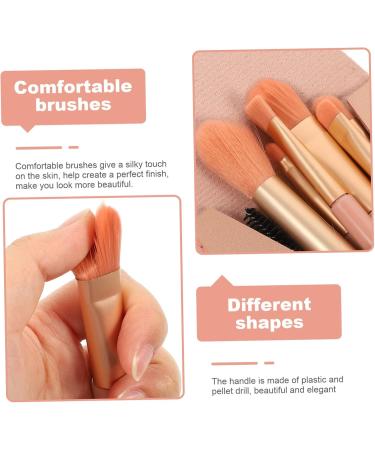 minkissy 5 Sets Travel Makeup Powder Applicator Women Makeup Supplies Foundation Brush for Makeup Cosmetics Women s Suits Portable Brush Miss Aluminum Tube Mini Makeup Brush Sets - Buy Online on GoSupps.com