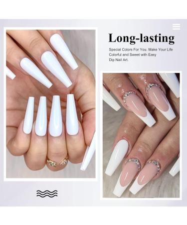 28g Acrylic Nail French Manicure Powder - Professional White HJ-NAP016 - Buy Online on GoSupps.com