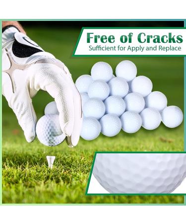 50 Practice Golf Balls Bulk - High Bounce Solid Rubber Training Balls for Driving Range & Indoor Outdoor Use - Buy Online on GoSupps.com