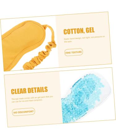 Beaupretty Steam Eye Mask for Sleeping Unisex Night Blindfold Cooling Eye Mask Gel Sleep Eye Elastic Eye Mask for Women - Buy Online on GoSupps.com