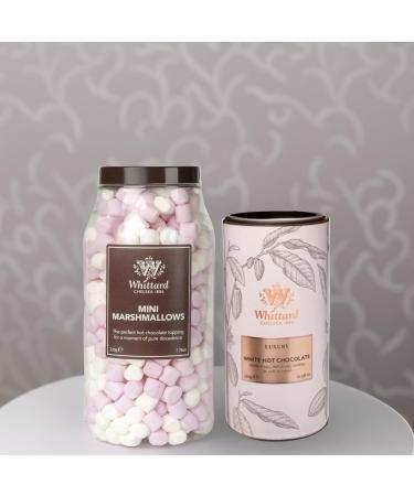 Luxury White Hot Chocolate Set Bundle with Whittard of Chelsea Luxury White Hot Chocolate 350g + Whittard Mini Marshmallows 230g - Perfect for Any Occasion - Buy Online on GoSupps.com