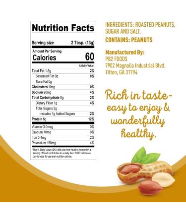 PB2 Powdered Peanut Butter 454g (Pack of 6) - Buy Online on GoSupps.com