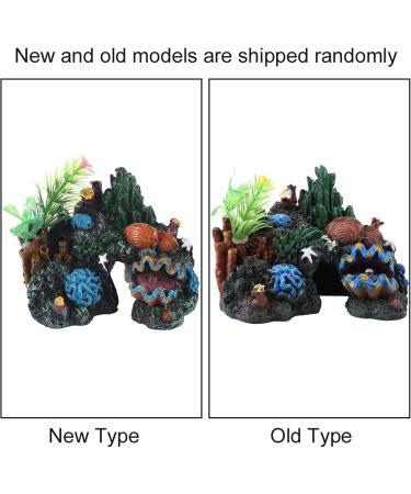 Aquarium Coral Rock Decoration Coral Reef Ornament Vivid Artificial Resin Coral Cave Environments Ornaments Aquarium Fish Tank Resin Decorations - Buy Online on GoSupps.com