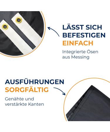 Buy AZ FLAG Solid Black Flag 150x90cm - Premium Quality Single Flag | International Shipping Available - Buy Online on GoSupps.com