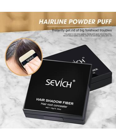 Hair Base Powder for Gray Hair Coverage & Root Repair - Volume Concealer for Women & Men 12g (Dark Brown) - Buy Online on GoSupps.com