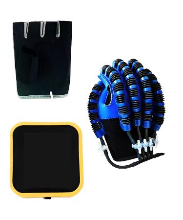 Rehabilitation Robot Gloves Hemiplegia Finger Training Rehabilitation Orthosis Finger Rehabilitation Health Machine for Patients with Hand Dysfunction(Size:XL Code Color:Left) XL code Left