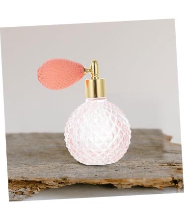 FRCOLOR Air Bag Spray Bottle Crystal Glass Travel Essential Oil Bottle Old Fashioned 6x6cm Pink - Buy Online on GoSupps.com