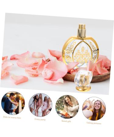 DOITOOL Perfume Bottle Glass Perfume Mini Spray Bottle Glass Dispenser Perfume Dispenser Bottle Liquid Spray Bottle Glass Sub Bottle Short Spray Travel Fine Mist Empty Bottle - Buy Online on GoSupps.com