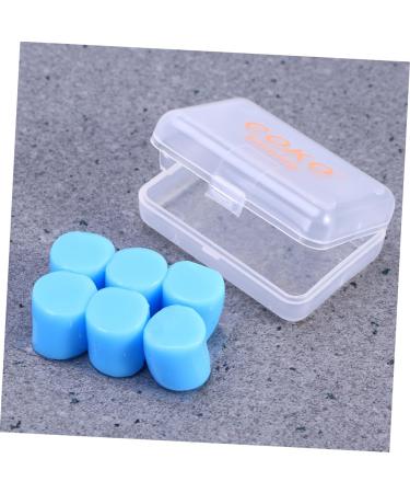 Buy Hemoton 4 Boxes 12pcs Reusable Silicone Ear Plugs - Safety Swimming Study Exercise & Sleeping Earbuds for Adults | International Shipping - Buy Online on GoSupps.com