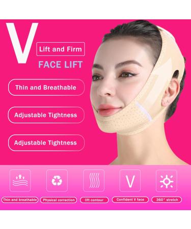 Double Chin Eliminator Strap | Breathable V Line Lifting Mask for Women | Get Rid of Double Chin & Prevent Sagging (Yellow - Buy Online on GoSupps.com