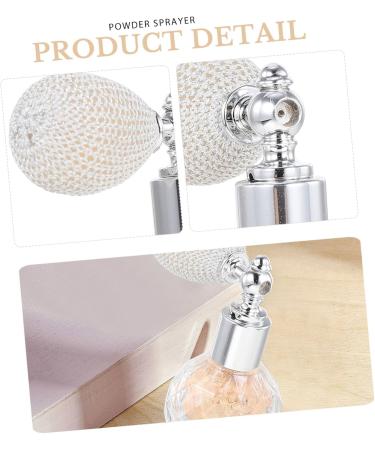 POPETPOP 1pc Body Air Bag Powder Facial Tools Body Powder Glitter Powder Spraying Bottle Makeup Duster Travel Golden medium - Buy Online on GoSupps.com