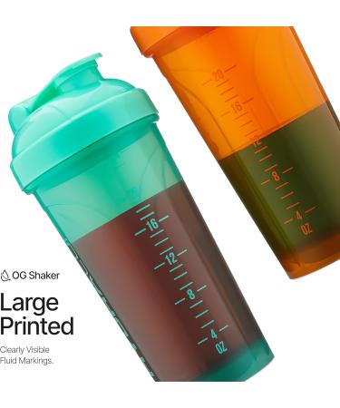 Hydracup OG Shaker Bottle - 28oz Protein Mixer | BPA-Free Double Mixers 8 Color Options - Buy Online on GoSupps.com