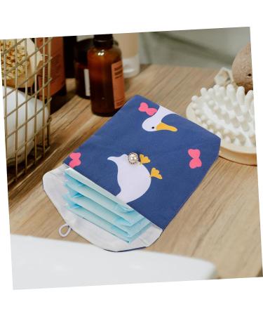 Healifty 6 Pcs Teens Napkin Storage Bag Menstrual Pads Organizer Wallet - Portable Period Pouch for Women - Toallas Sanitarias Para Mujer - Buy Online on GoSupps.com