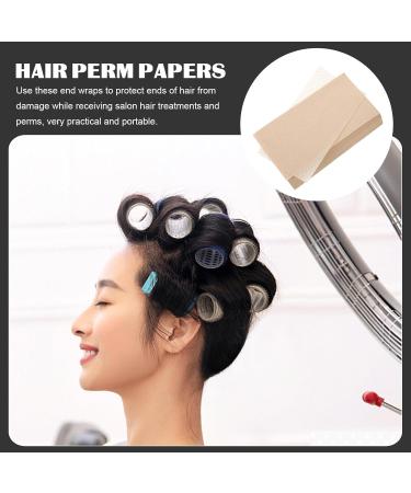 LIFKOME 500 Feuilles Papier Permanente Jetables pour Salon de Coiffure Protection Thermique Cheveux Papier Ultrafin pour Coiffure Professionnelle Outil Permanent pour Bouclage - Buy Online on GoSupps.com