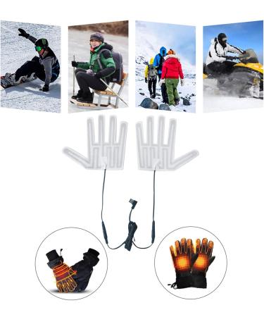 Yisawroy USB Carbon Fiber Heating Mat for Ski Gloves - 5V Electric Heating Element | Heated Gloves Pads for Ultimate Warmth - Buy Online on GoSupps.com